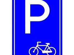 Placuta pentru parcare biciclete