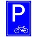 Placuta pentru parcare biciclete